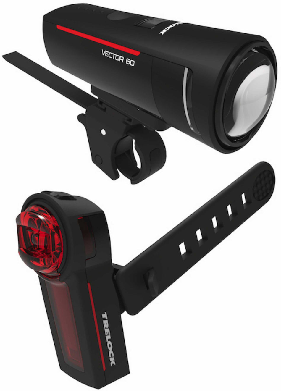 Trelock LS 600 I-GO® VECTOR 60/LS 740 VECTOR REAR Lichtset