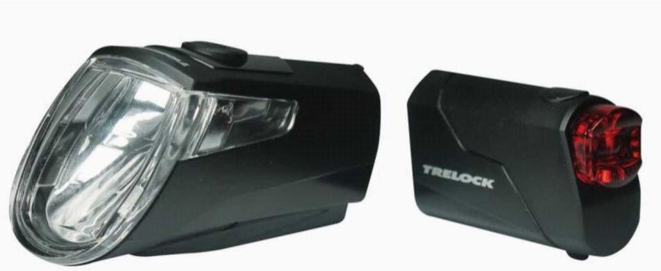 Trelock LS 360 I-GO® ECO 25/LS 720 REEGO® BLACK Lichtset