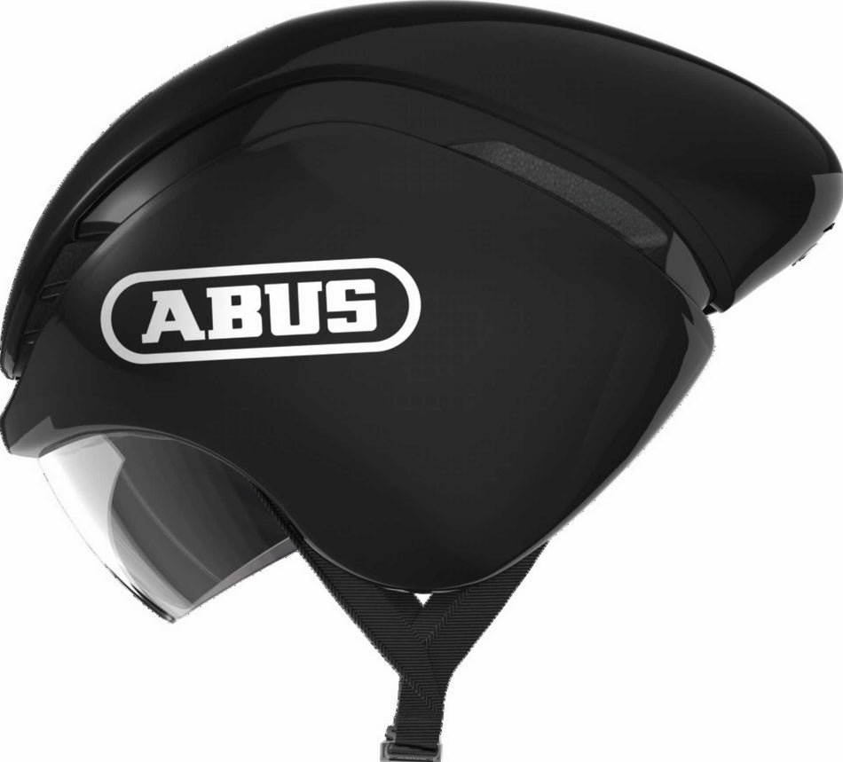 Abus GameChanger TT Rennrad-Helm shiny black
