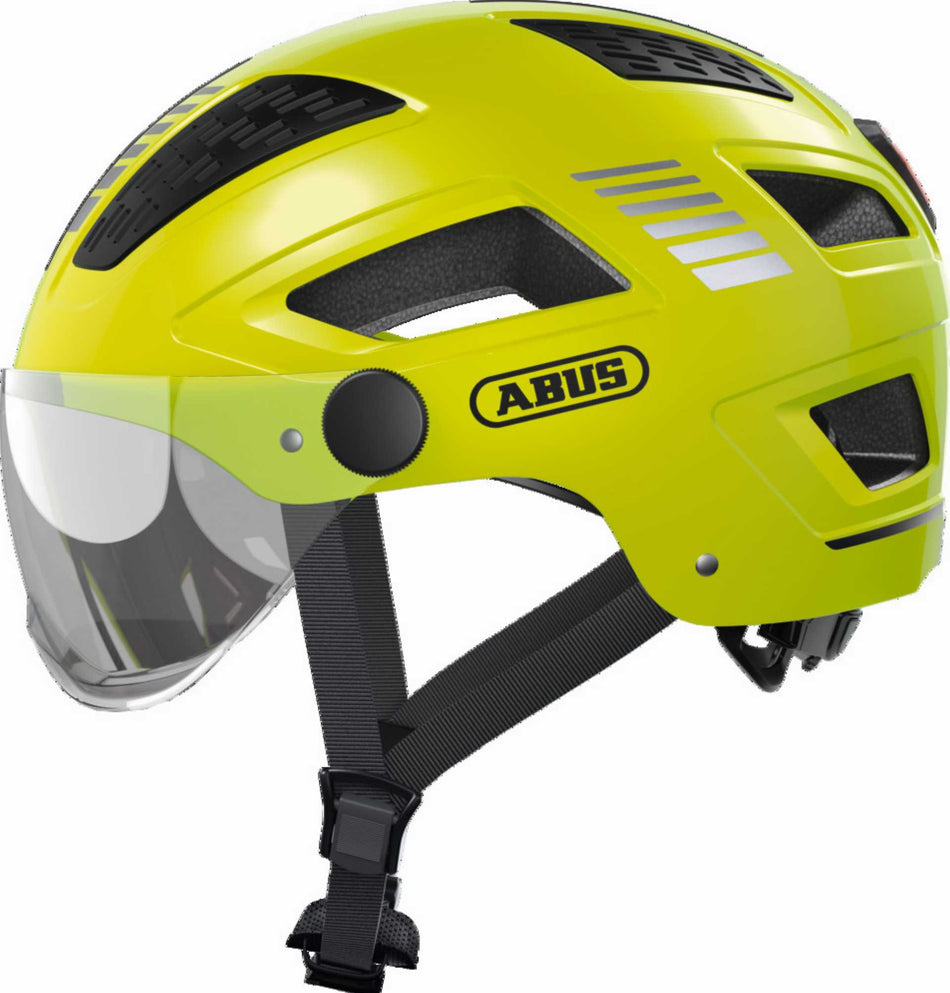Abus Hyban 2.0 ACE Helm signal yellow