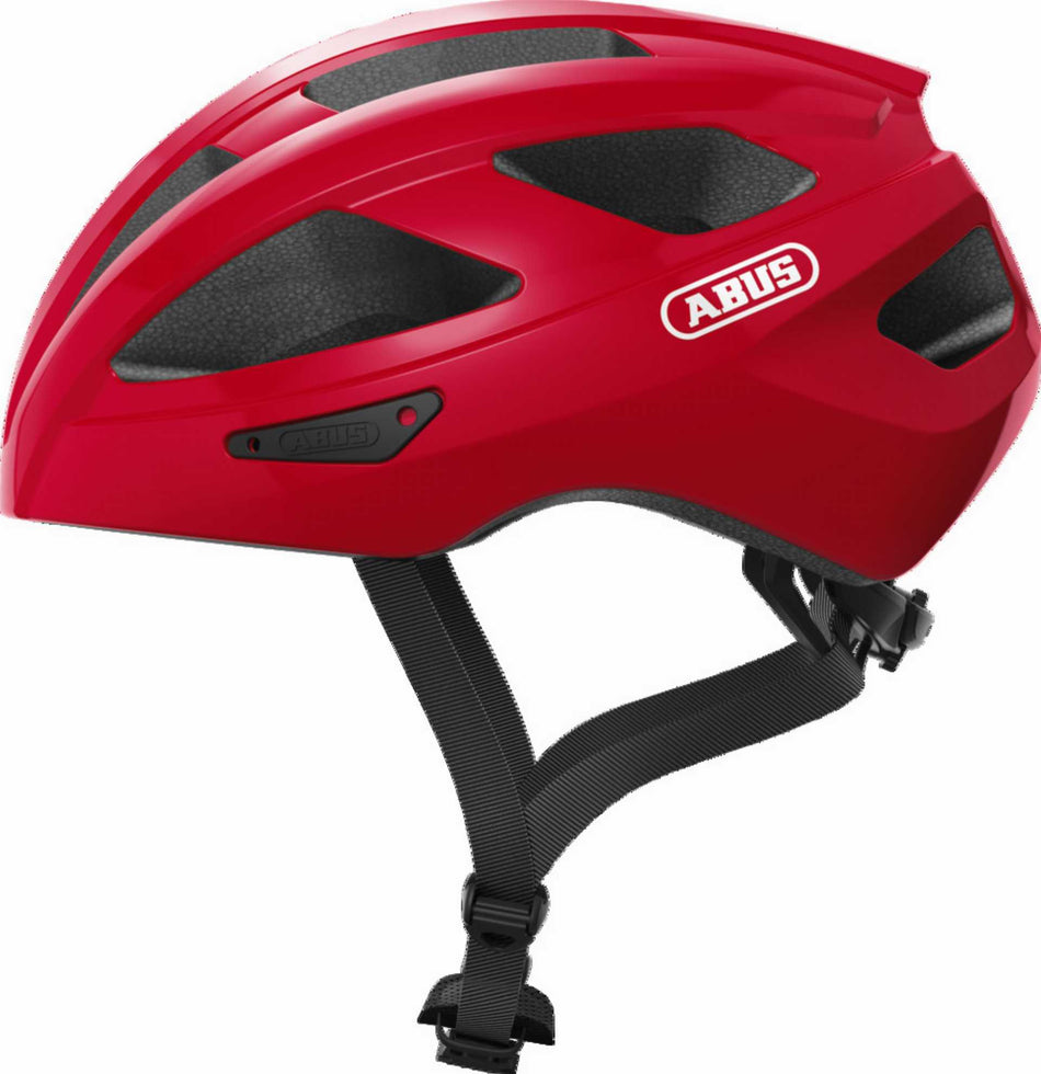 Abus MACATOR Rennrad-Helm blaze red
