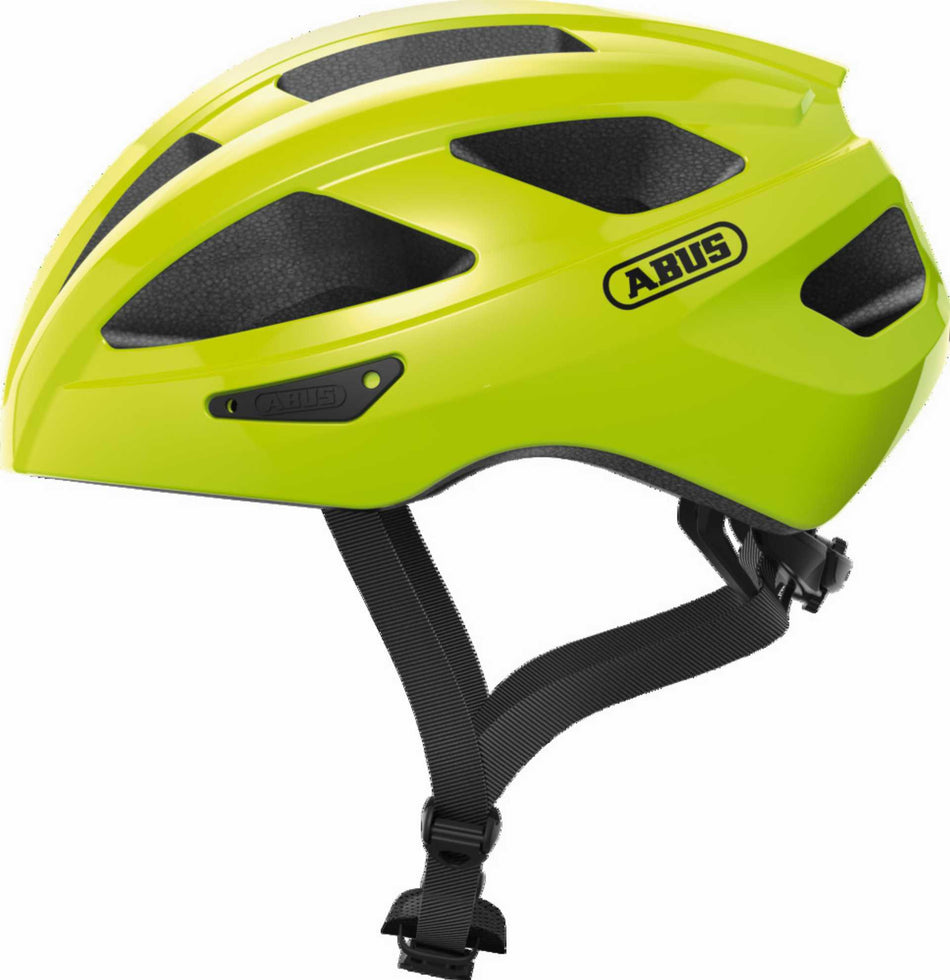Abus MACATOR Rennrad-Helm signal yellow