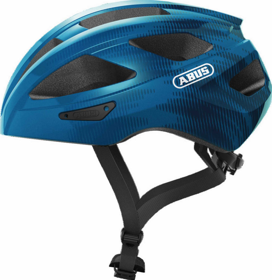 Abus MACATOR Rennrad-Helm steel blue