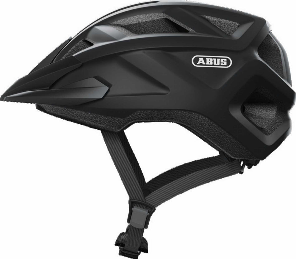 Abus MountZ Kinder-Helm velvet black