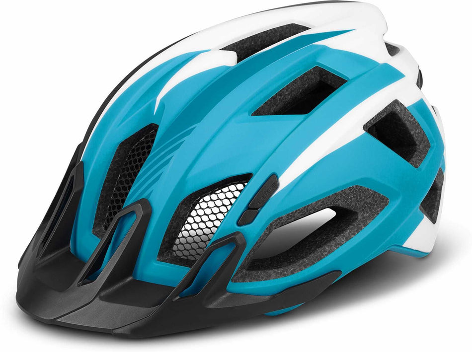 Cube Helm QUEST blue´n´white´n´black