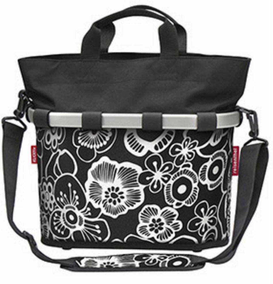 KLICKfix Reisenthel Bikebasket Oval S Lenkertasche fluer schwarz