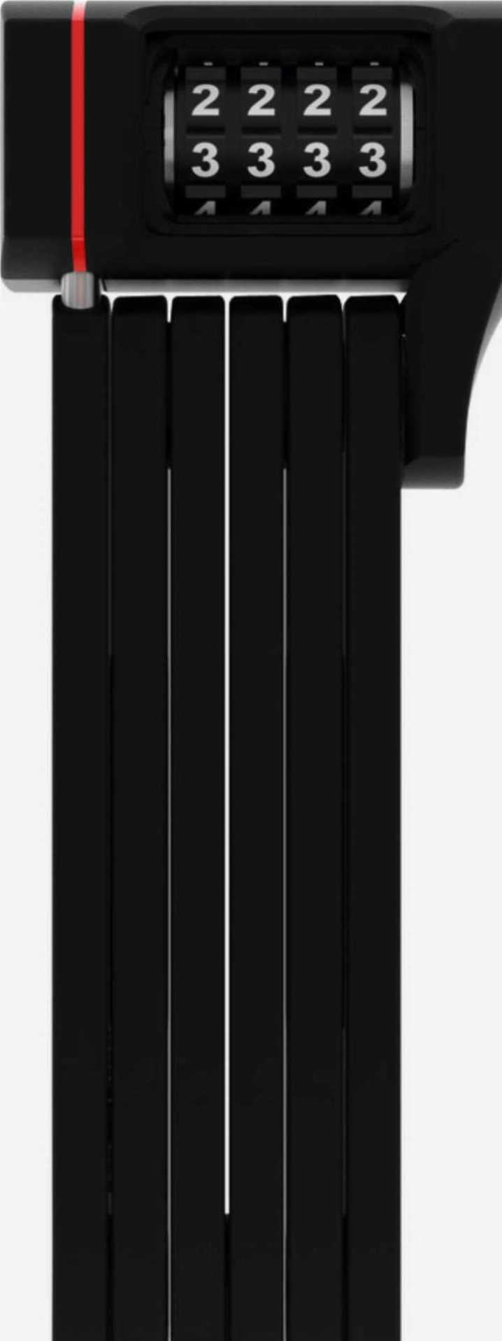 Abus BORDO uGrip Combo 5700C/80 Code Faltschloss SH schwarz 80 cm