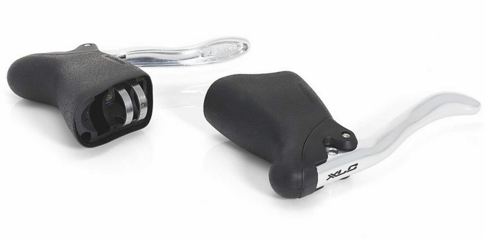 XLC Rennbremshebel-Set BL-R01 schwarz/silber