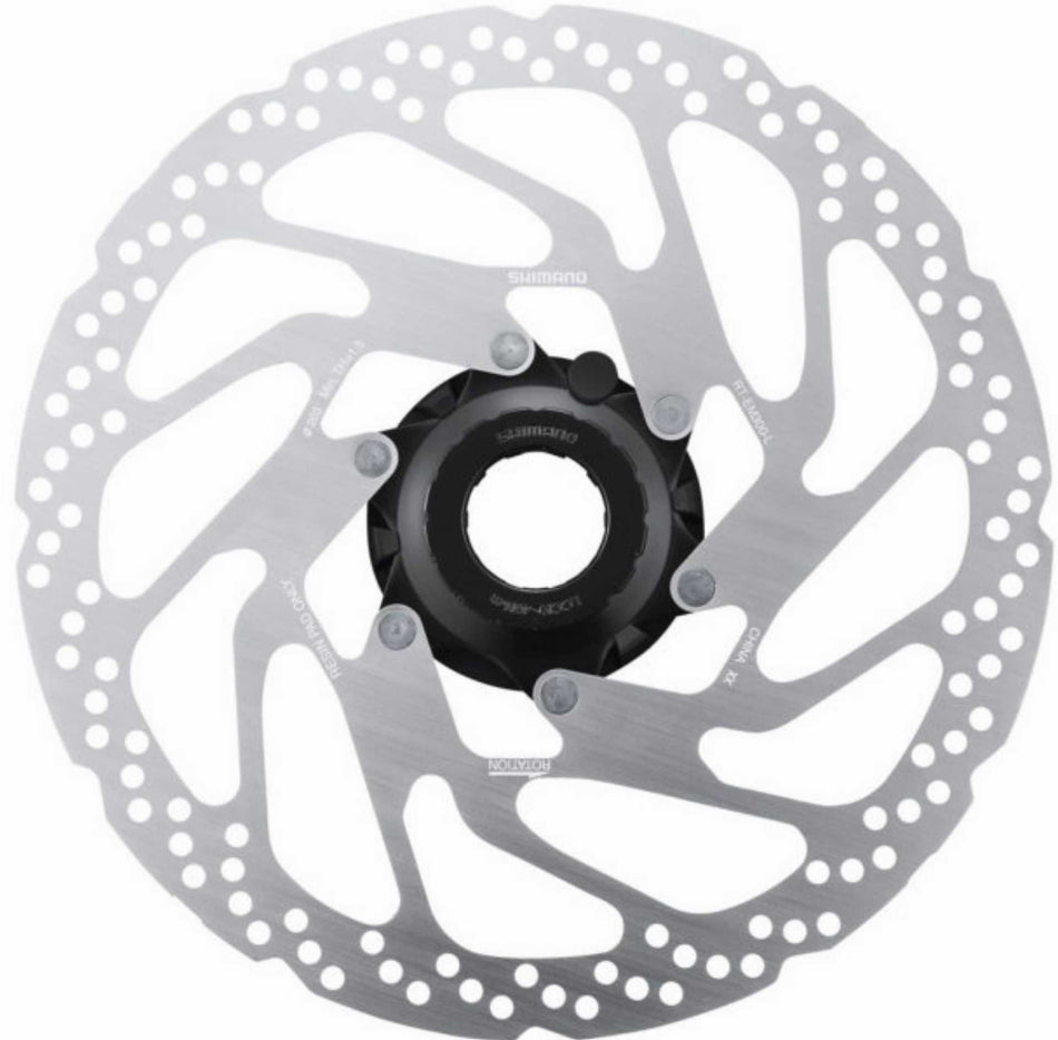 Shimano BREMSSCHEIBE RT-EM300 180MM MIT LOCK-RING für SHIMANO STEPS Geschwindigkeitssensor