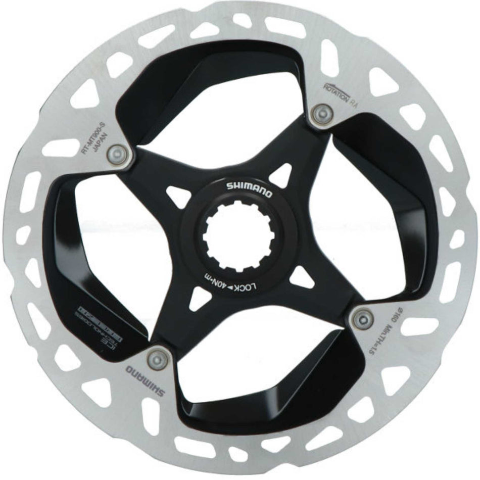 Shimano Bremsscheibe SM-MT900 ICE TECHNOLOGIES FREEZA, Center-Lock, 160 mm, Metall/Resin