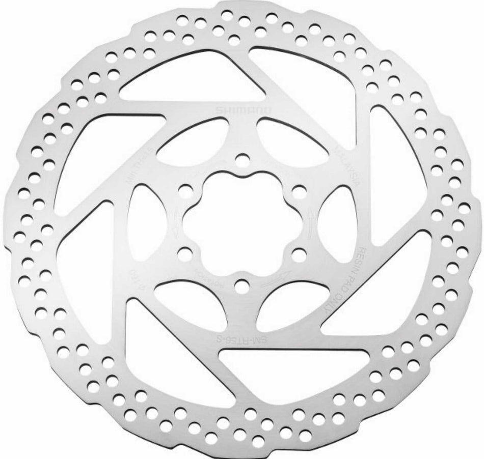 Shimano SM-RT56 Bremsscheibe 160 MM 6-LOCH nur für RESIN PAD