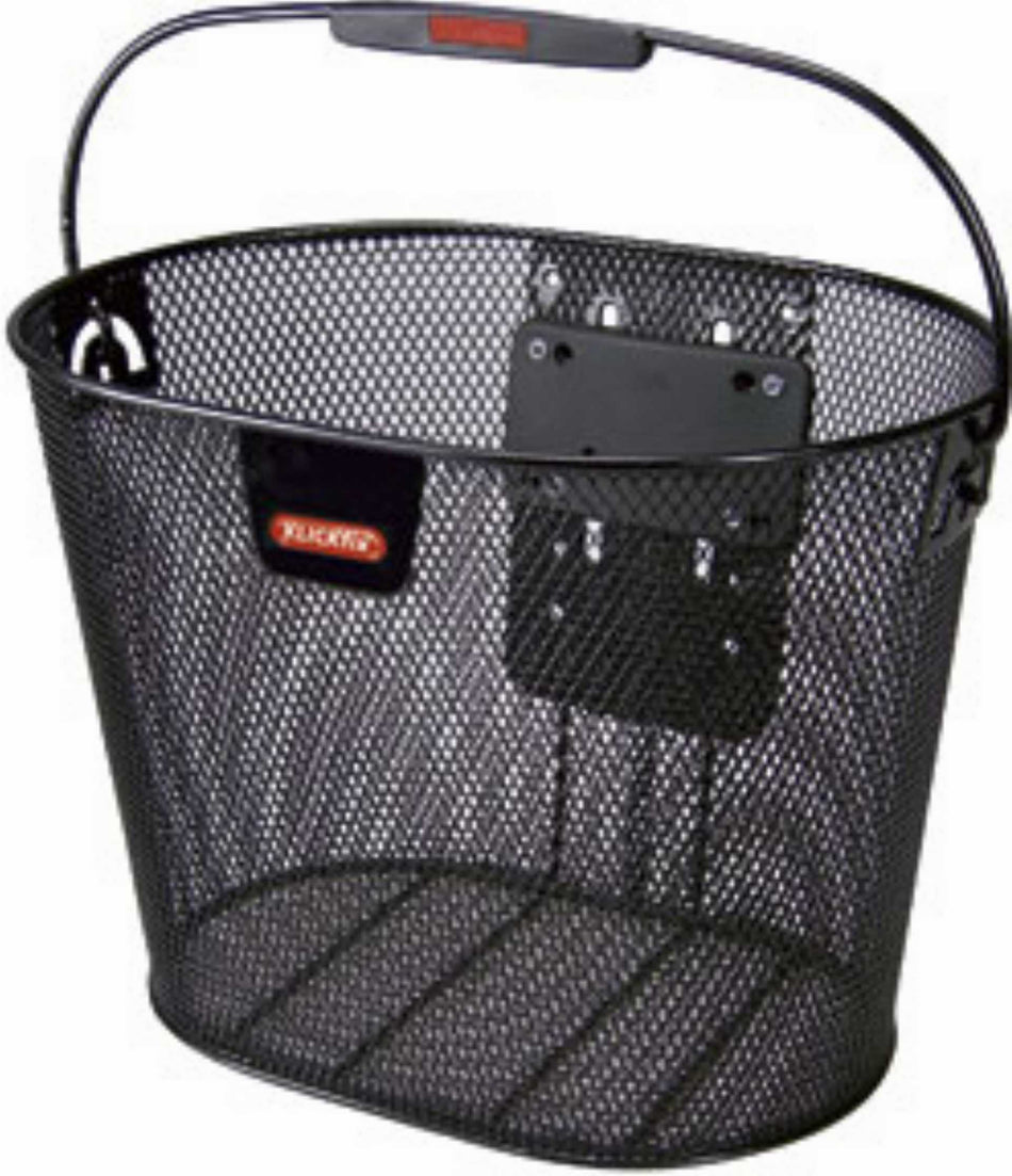 KLICKfix Oval Plus Lenkerkorb schwarz