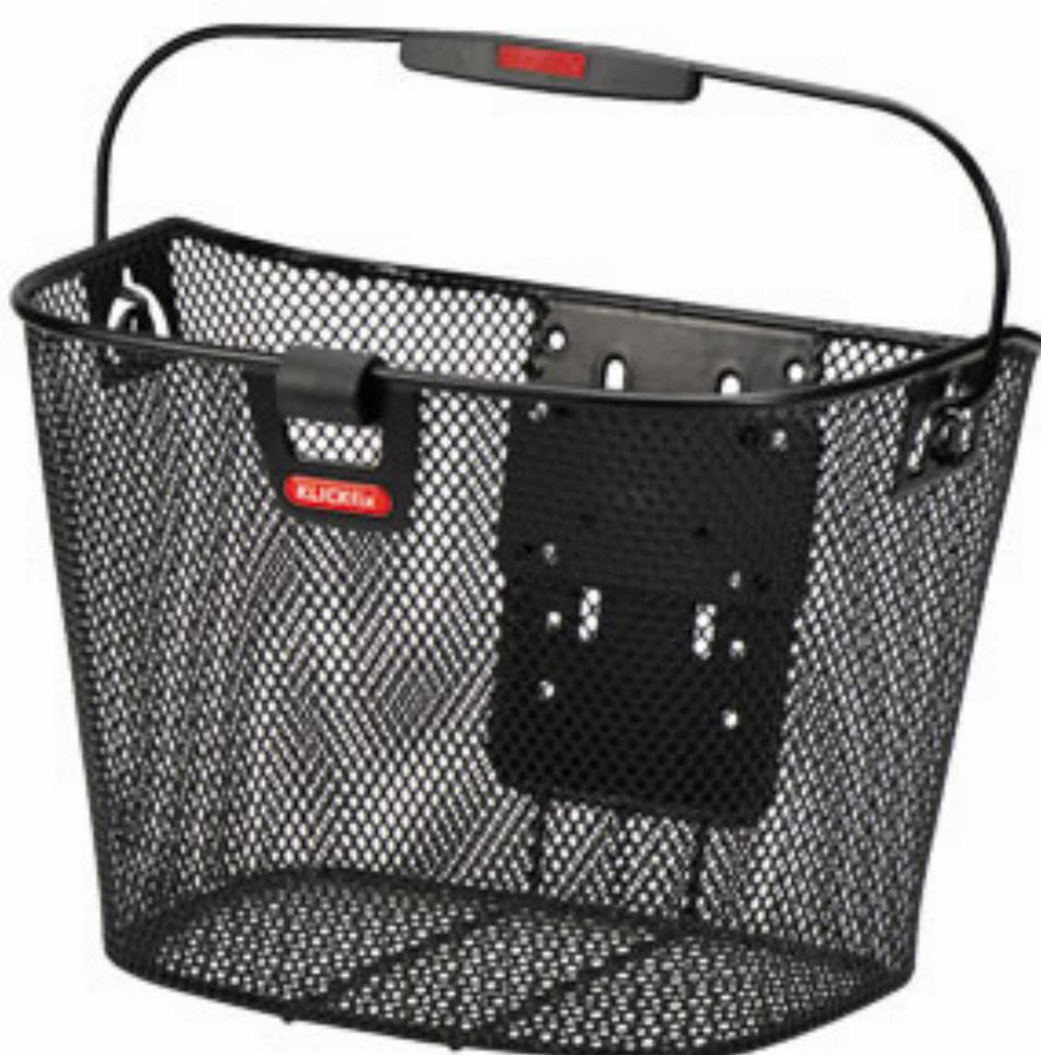 KLICKfix Unikorb mit Lampenhalter schwarz