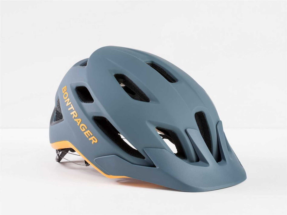 Bontrager Quantum MIPS Helm Battleship Blue/Marigold