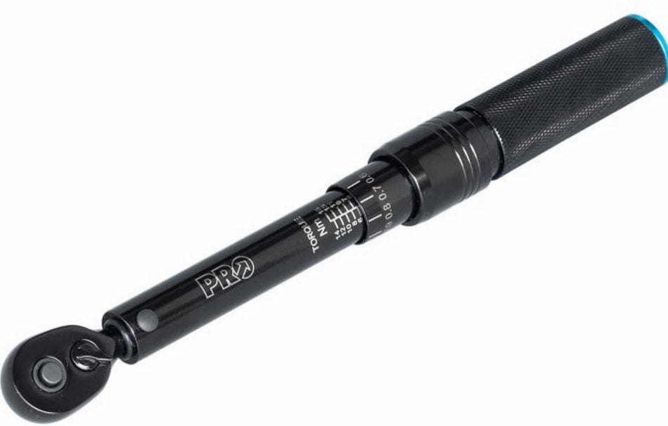 Pro Drehmomentschlüssel, EINSTELLBAR 2-15 NM, schwarz