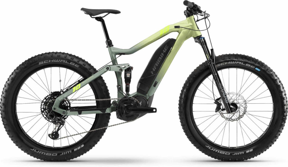 Haibike FullFatSix 26" canary/ bamboo matte