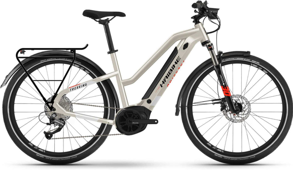 Haibike Trekking 4 Mid 27,5" desert/ white