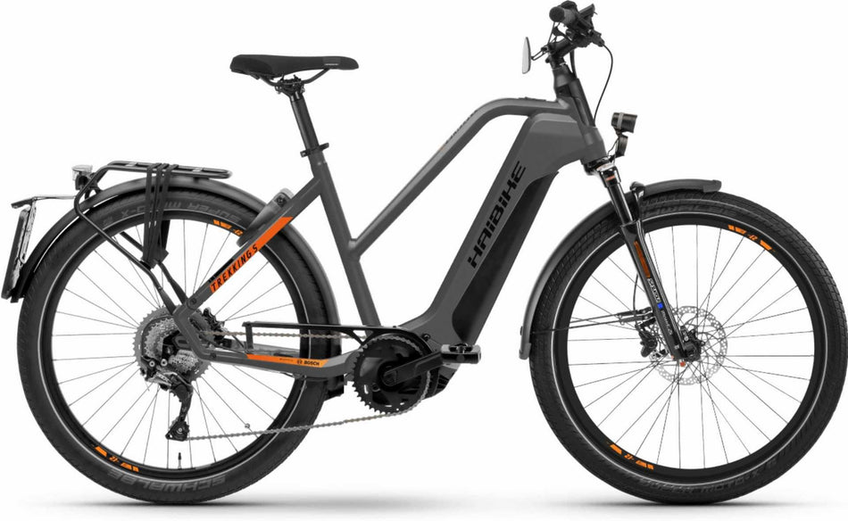 Haibike Trekking S 10 625 Wh E-Bike Trapez 27,5" titan/lava matt