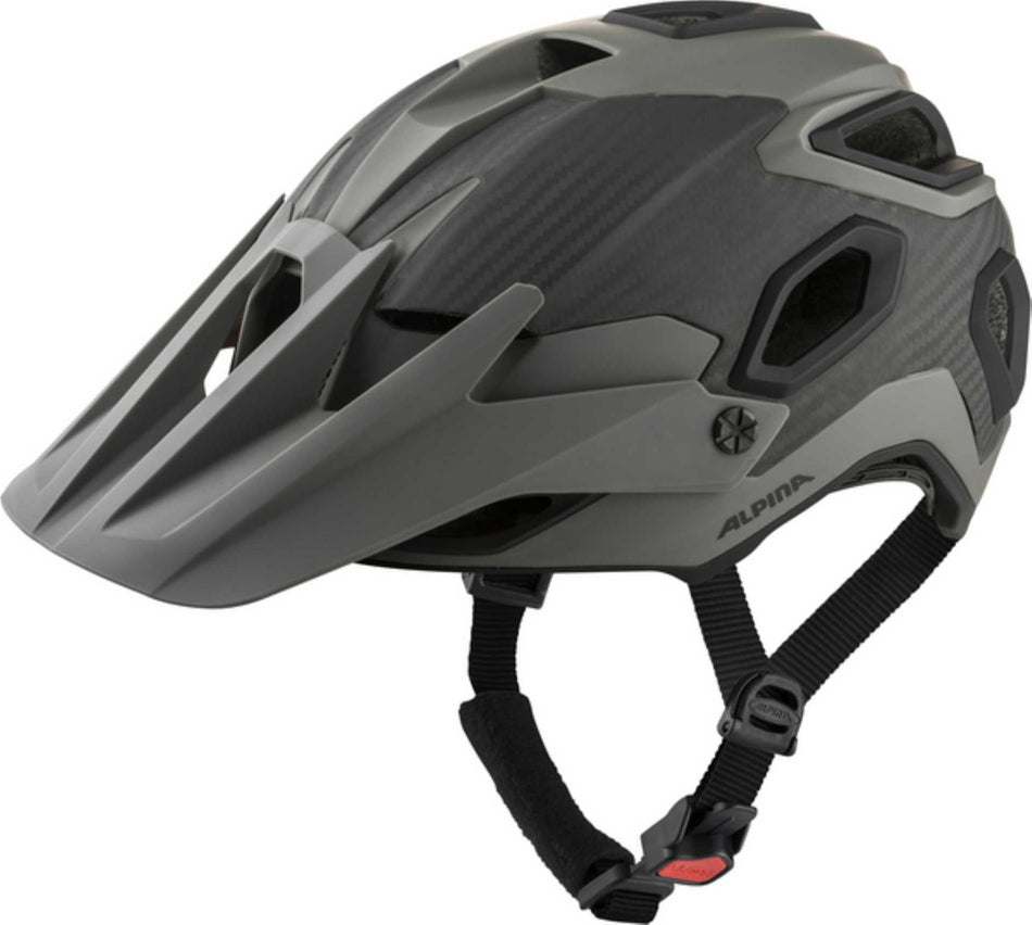 Alpina ROOTAGE MTB-Helm coffee-grey matt