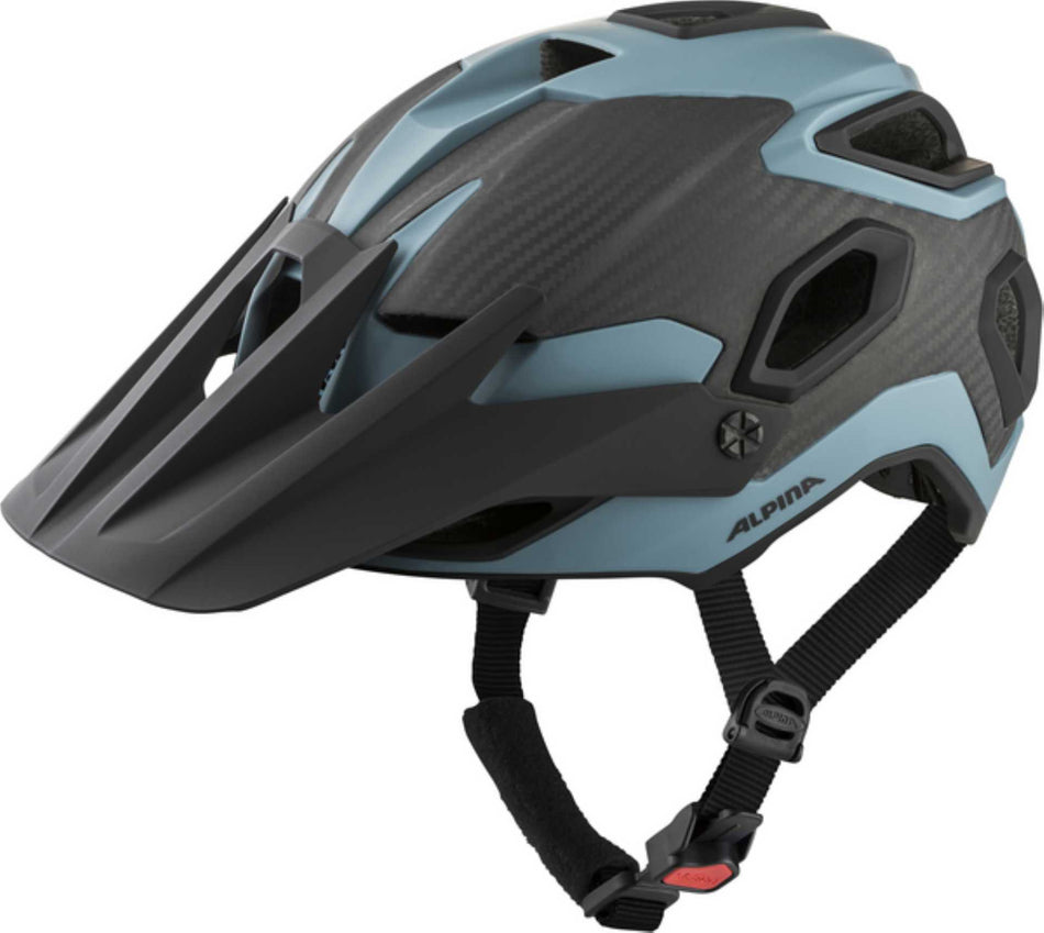Alpina ROOTAGE MTB-Helm dirt-blue matt