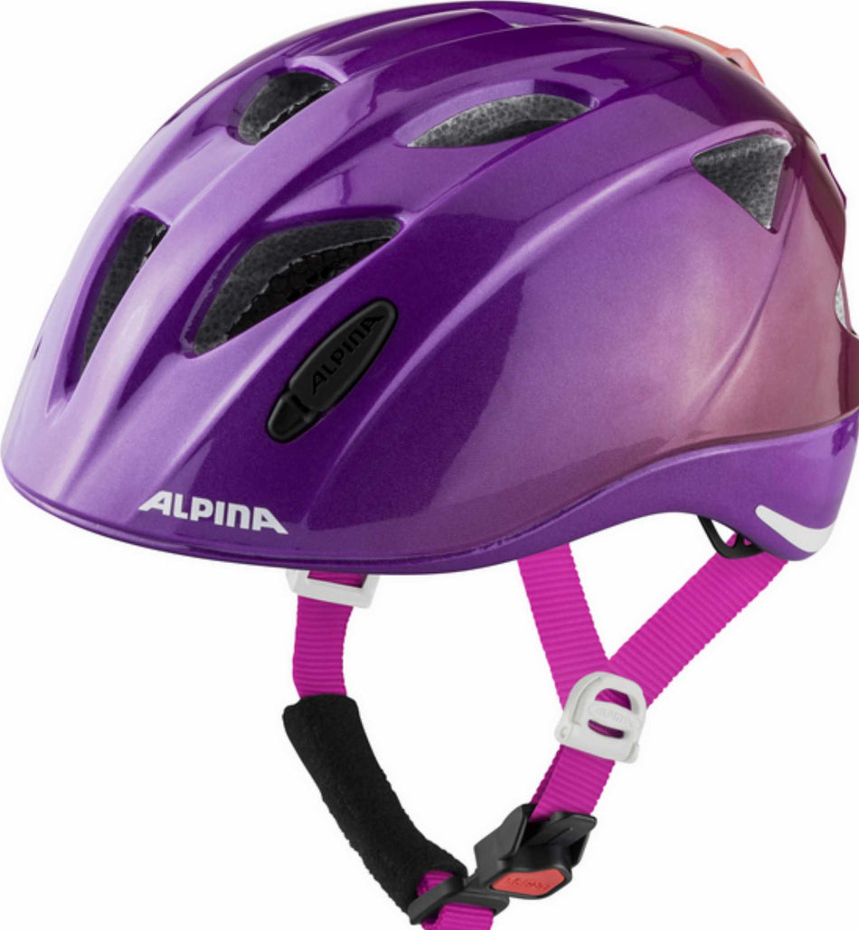 Alpina Ximo Flash Kinder-Helm berry gloss