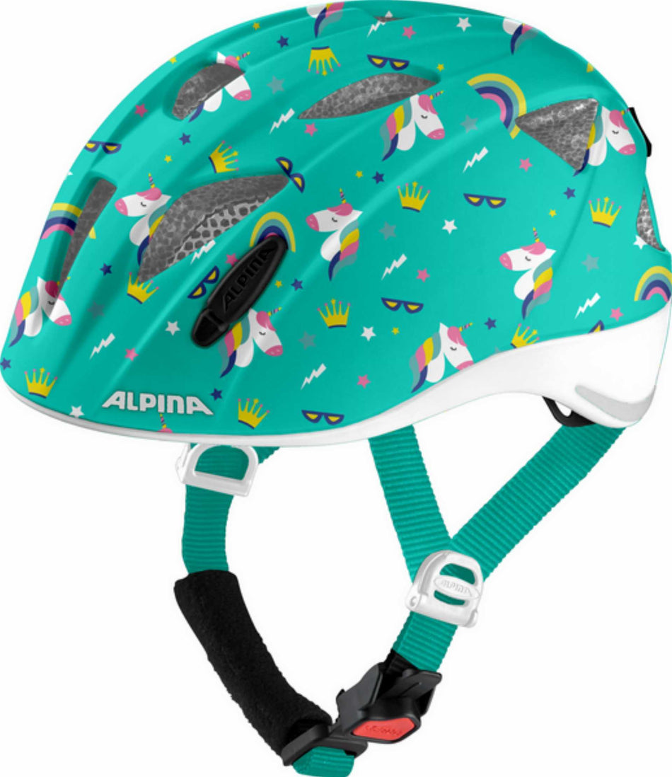 Alpina Ximo Flash Kinder-Helm unicorn gloss