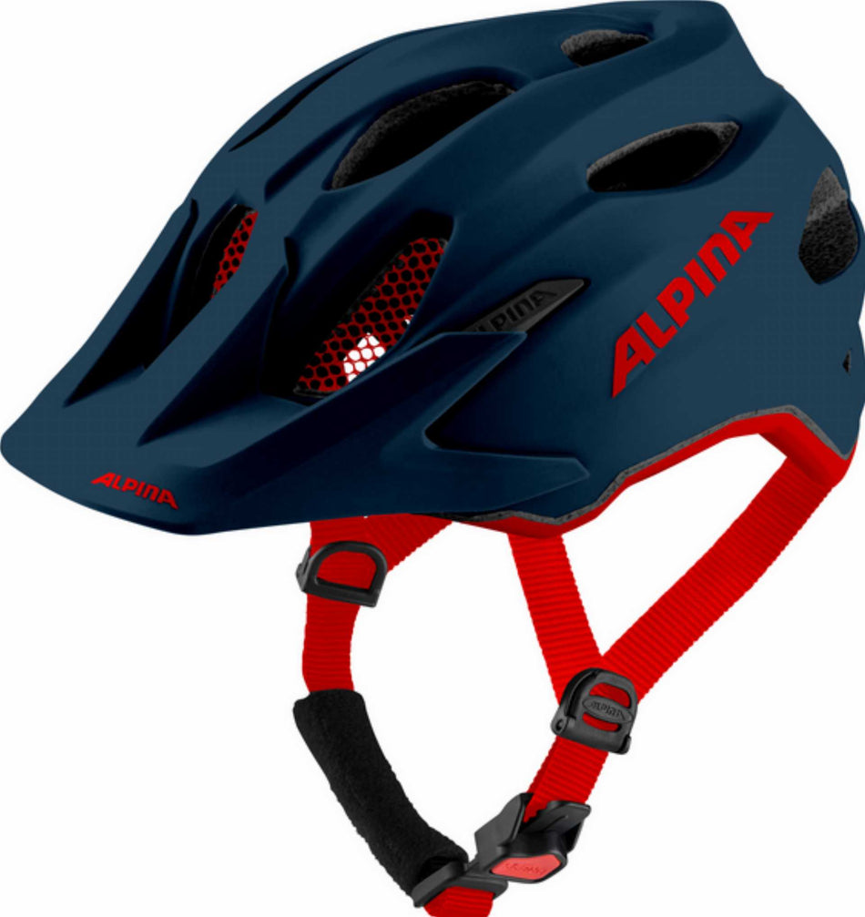Alpina Carapax Junior Kinder-Helm indigo matt 51-56 cm