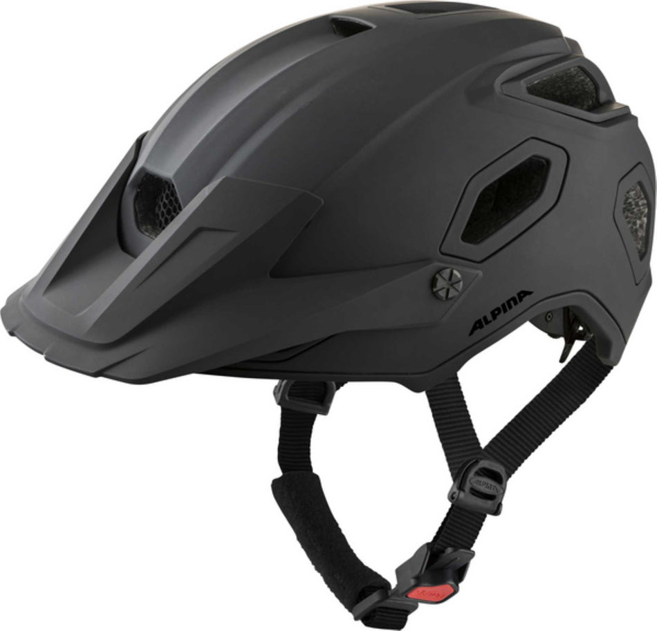 Alpina COMOX MTB-Helm black matt