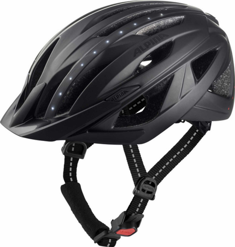 Alpina HAGA LED Helm black matt
