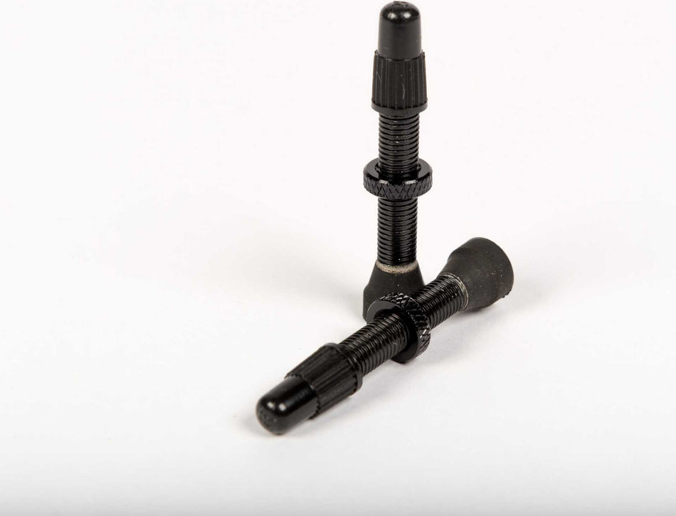 Notubes Universal Ventil, Presta Aluminium schwarz / 35 mm