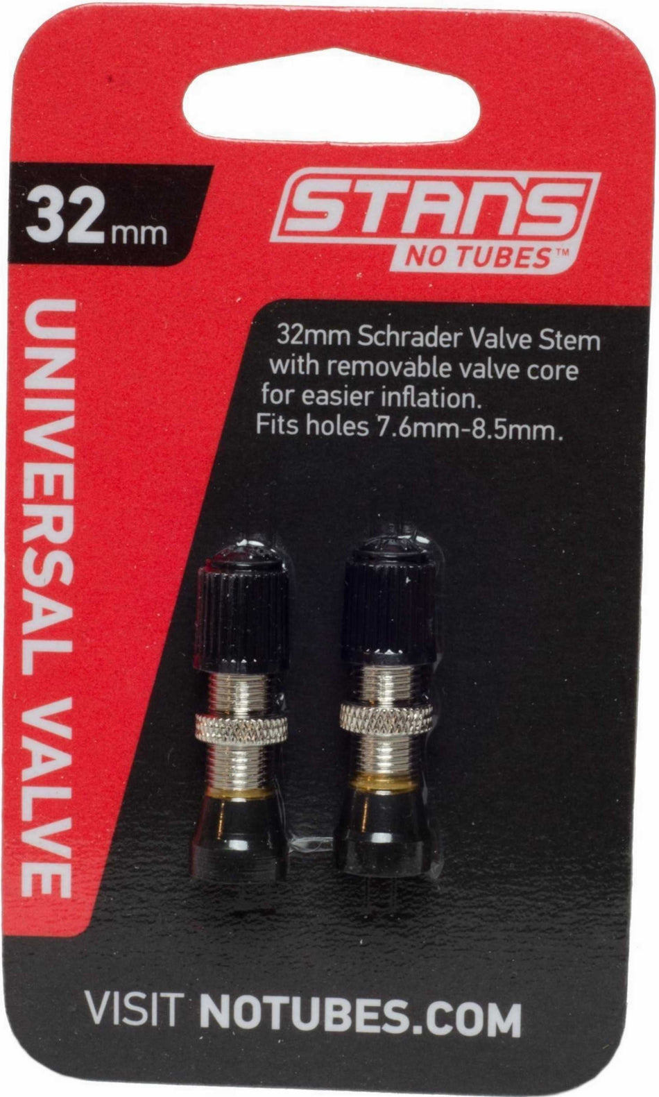 Notubes Universal Ventil, Schrader