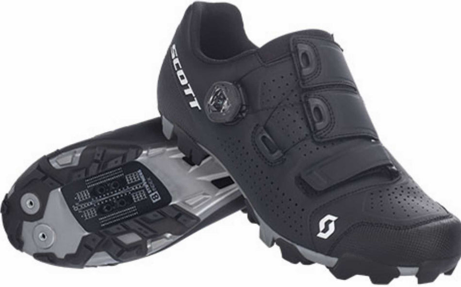 B-Ware - Scott MTB Team Boa Schuhe matt black/white (Gebrauchtware)