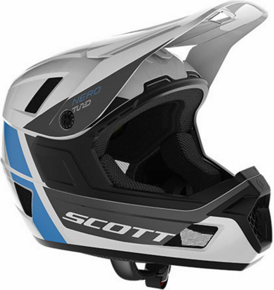 Scott Nero Plus Helm snow white