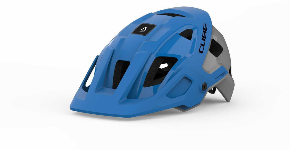 CUBE Helm STROVER X Actionteam blue´n´grey
