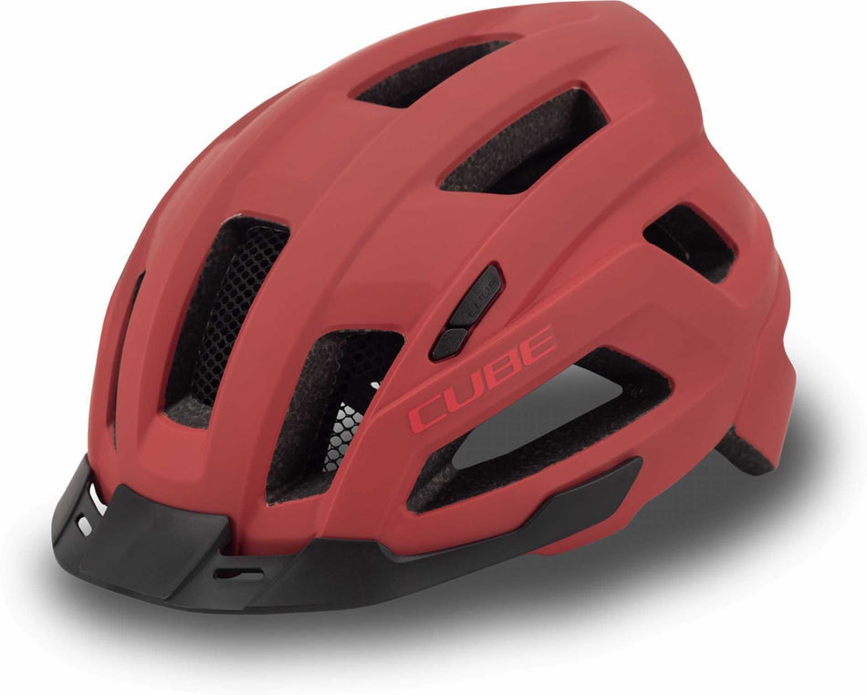 CUBE Helm CINITY red