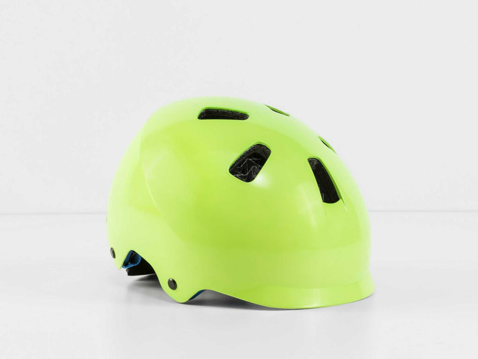 B-Ware - Bontrager Jet Wavecel Child Helm green/royal 48-52 cm (Gebrauchtware)