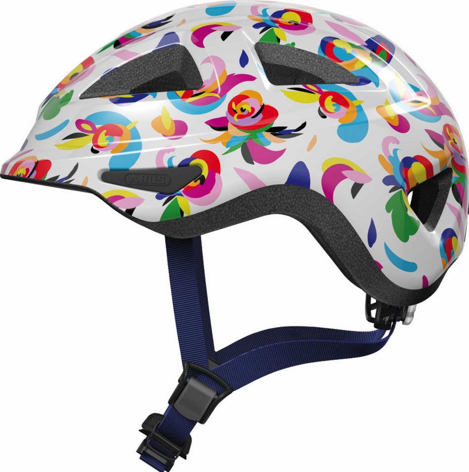 Abus Anuky 2.0 Kinder-Helm white parrot
