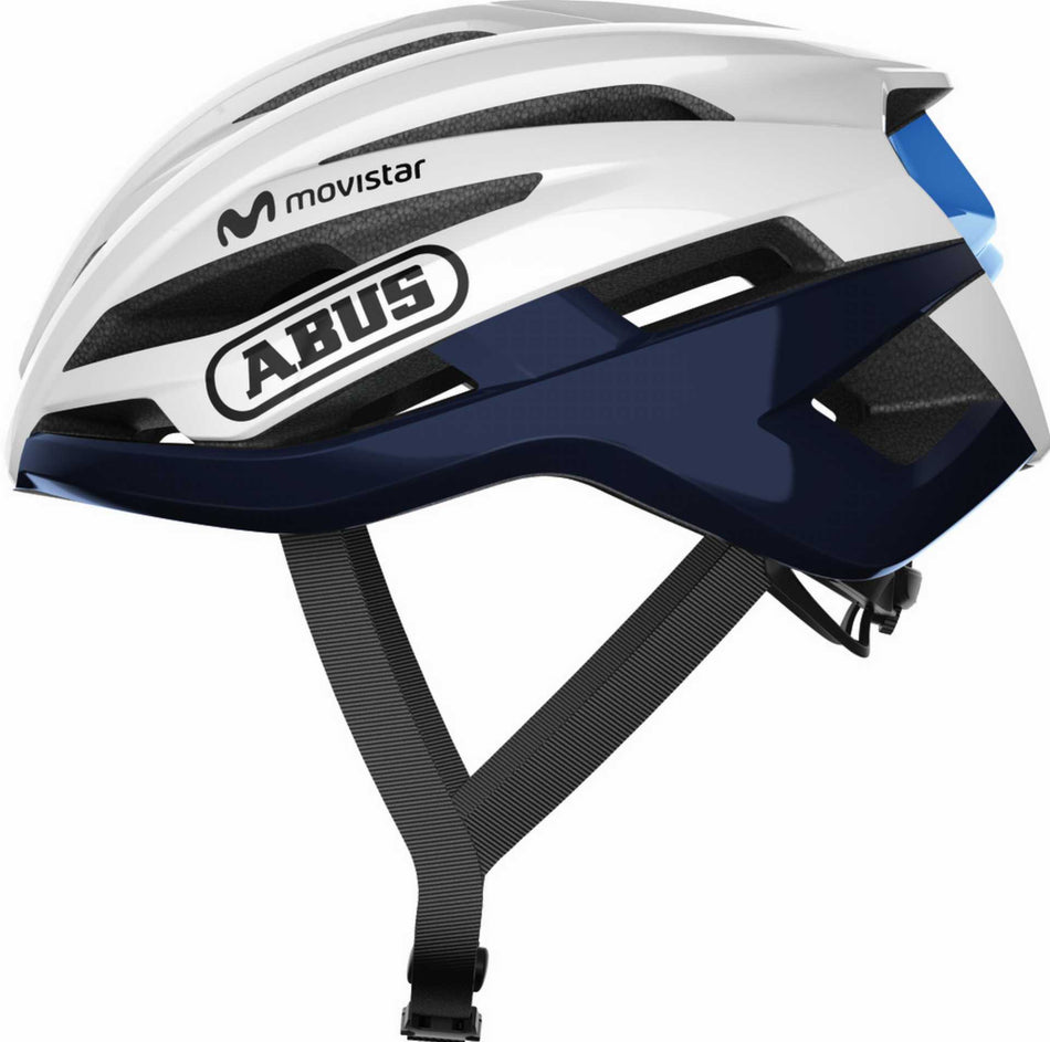 Abus StormChaser Movistar Team 20 Rennrad-Helm
