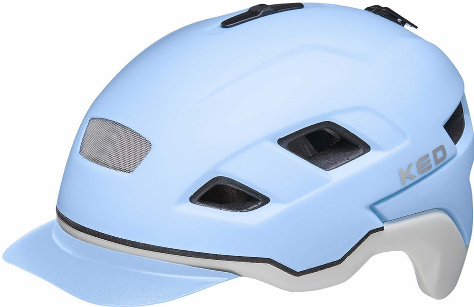 KED Berlin Helm lightblue ash matt