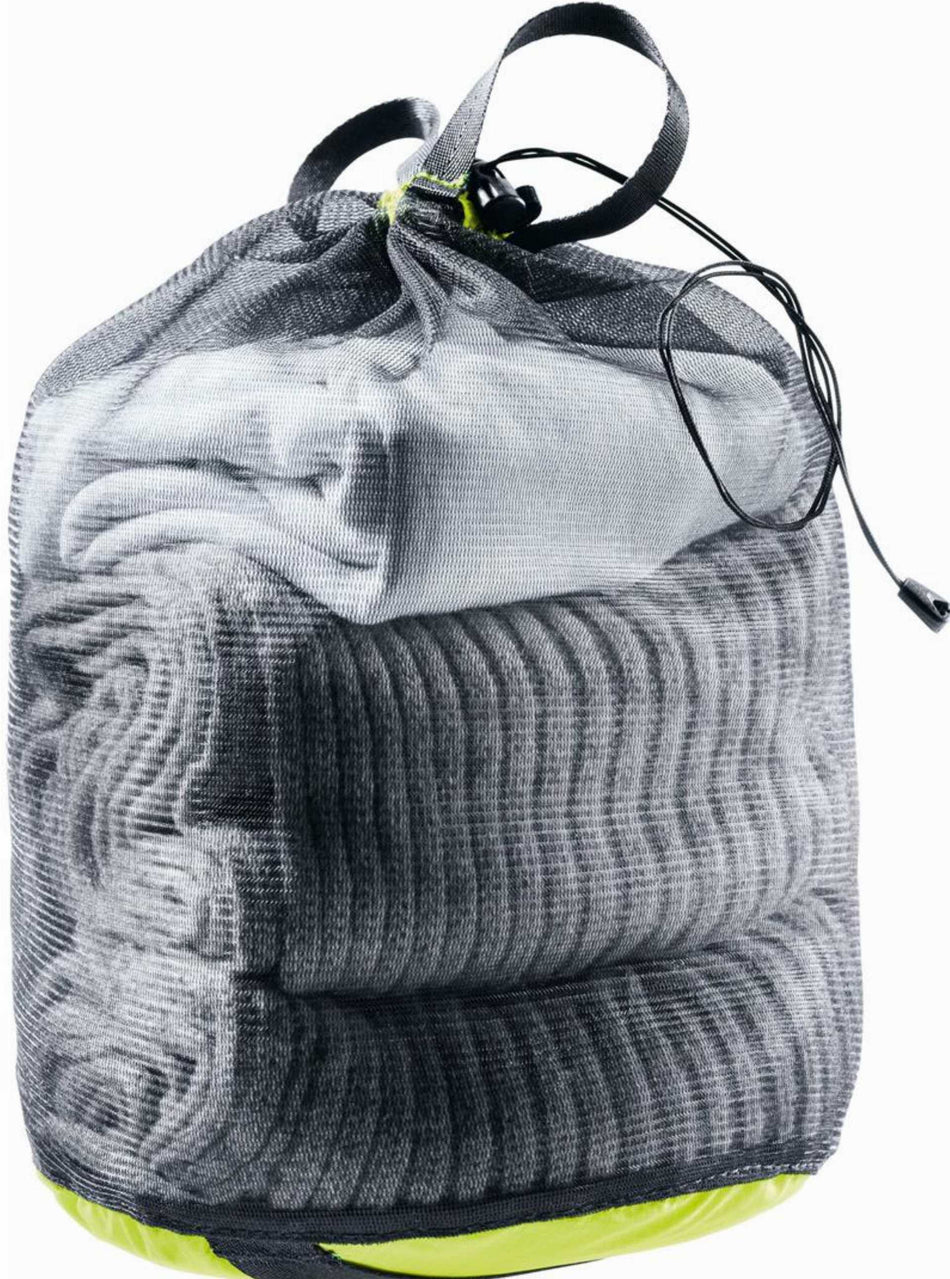 Deuter Mesh Sack Packtasche citrus-black 3 L
