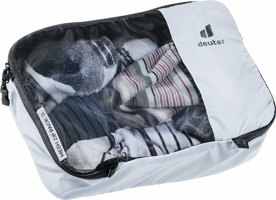 Deuter Mesh Zip Pack Packtasche tin-black 3 L