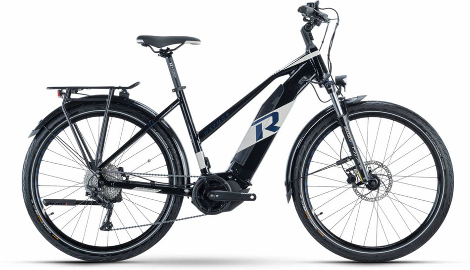 Raymon TourRay E 5.0 500 Wh E-Bike 27,5" Trapez deepblue/black/lightgrey