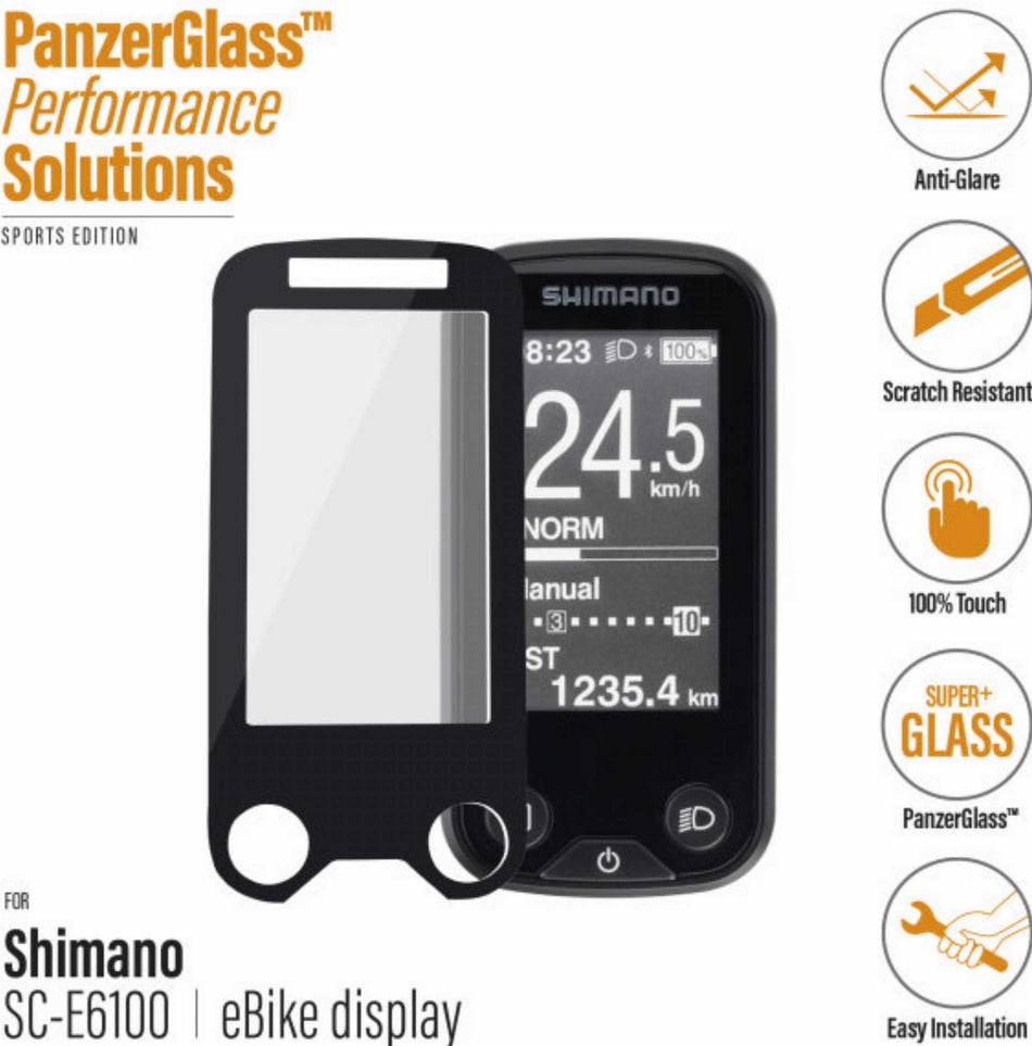 PanzerGlass E-Bike Displayschutz Shimano Steps E6100
