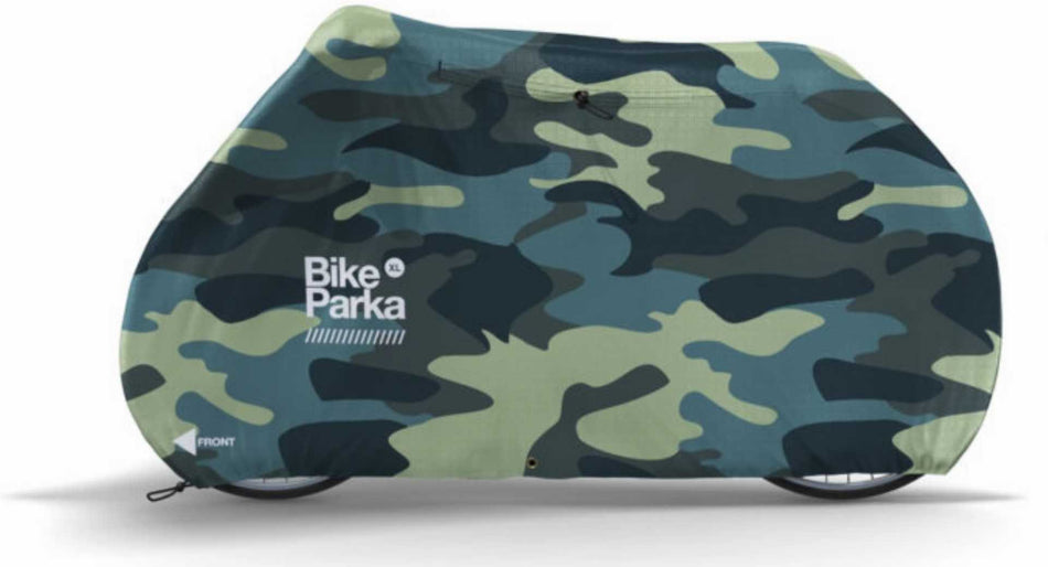 BikeParka XL Fahrradabdeckung camo 225 cm x 140 cm