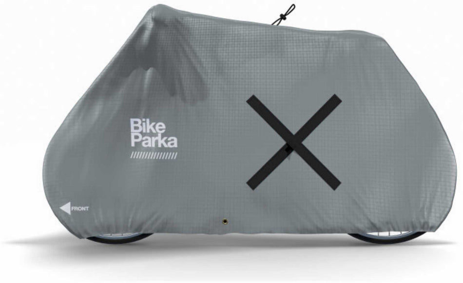 BikeParka Urban Fahrradabdeckung grau 220 cm x 140 cm
