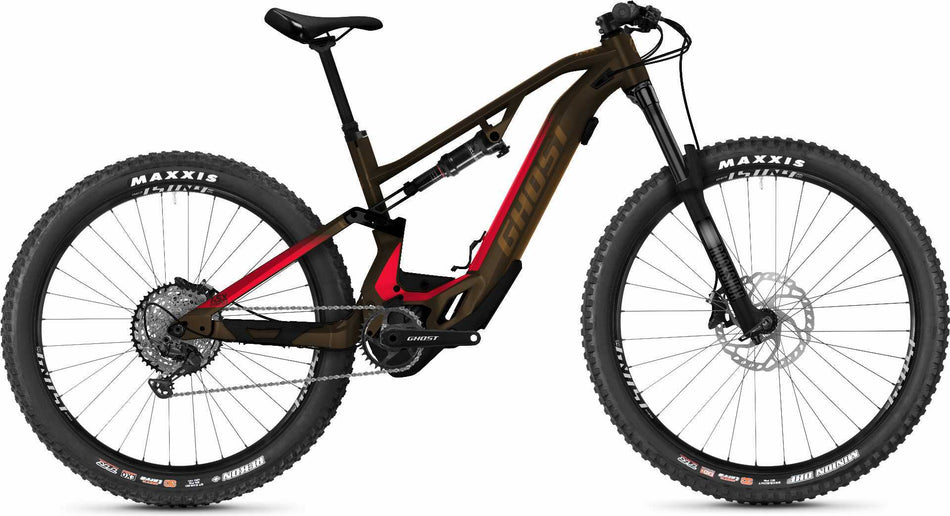Ghost Hybride ASX Essential 160 625 Wh E-Bike 29"/27,5+" chocolate/riot red