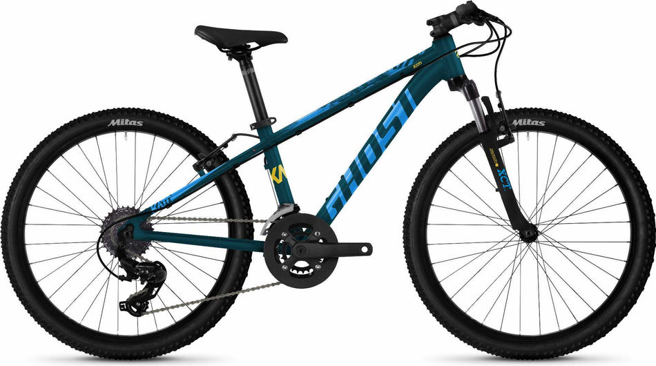 Ghost Kato Base Jugendrad 24" petrol/blue
