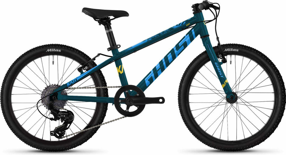 Ghost Kato Base Jugendrad 20" petrol/blue