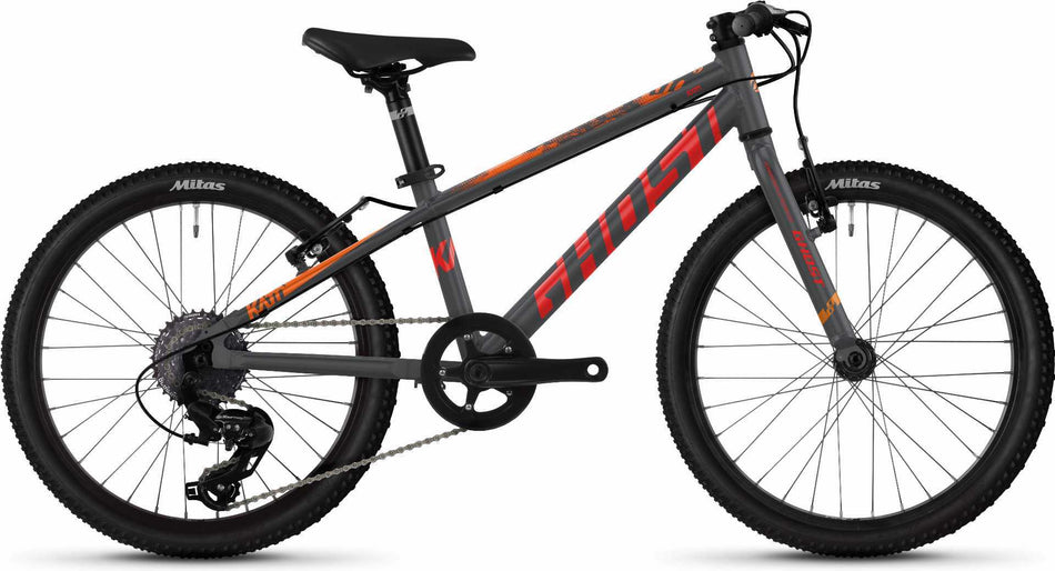 Ghost Kato Base Jugendrad 20" silver/red