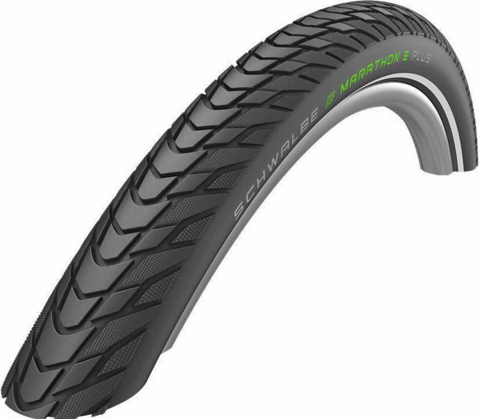 Schwalbe Marathon E-Plus Addix E Performance Line, Tube, Drahtreifen 27,5" TwinSkin, Smart DualGuard black-reflex 50-584